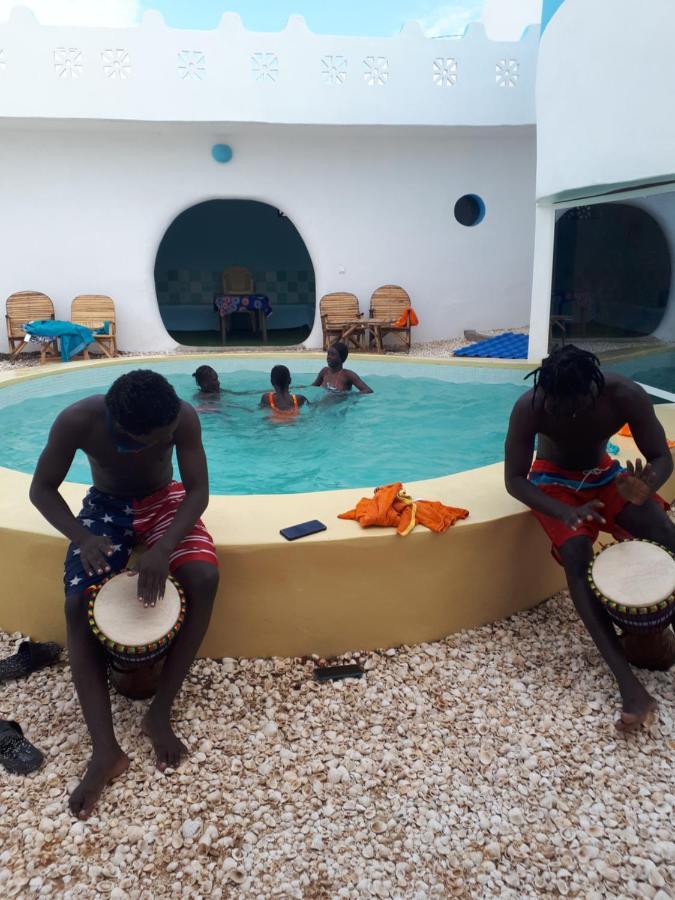 La Maison Blanche Deni Biram Ndao Exterior foto